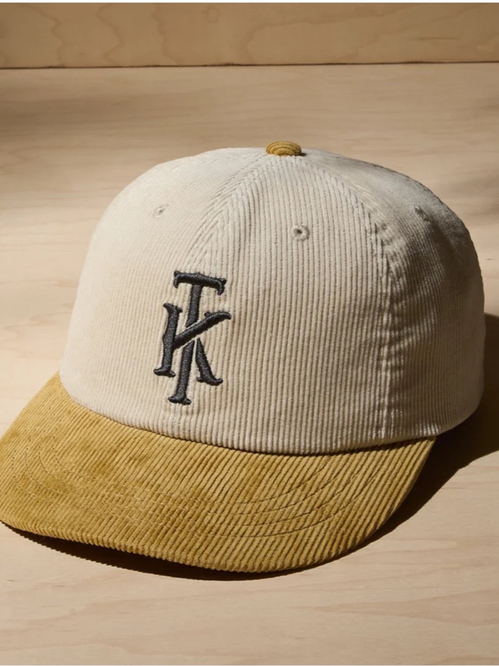 AE x Tru Kolors Corduroy Baseball Hat